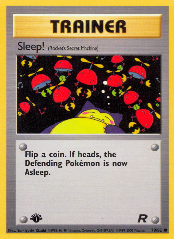 Sleep! - Team Rocket SET-79