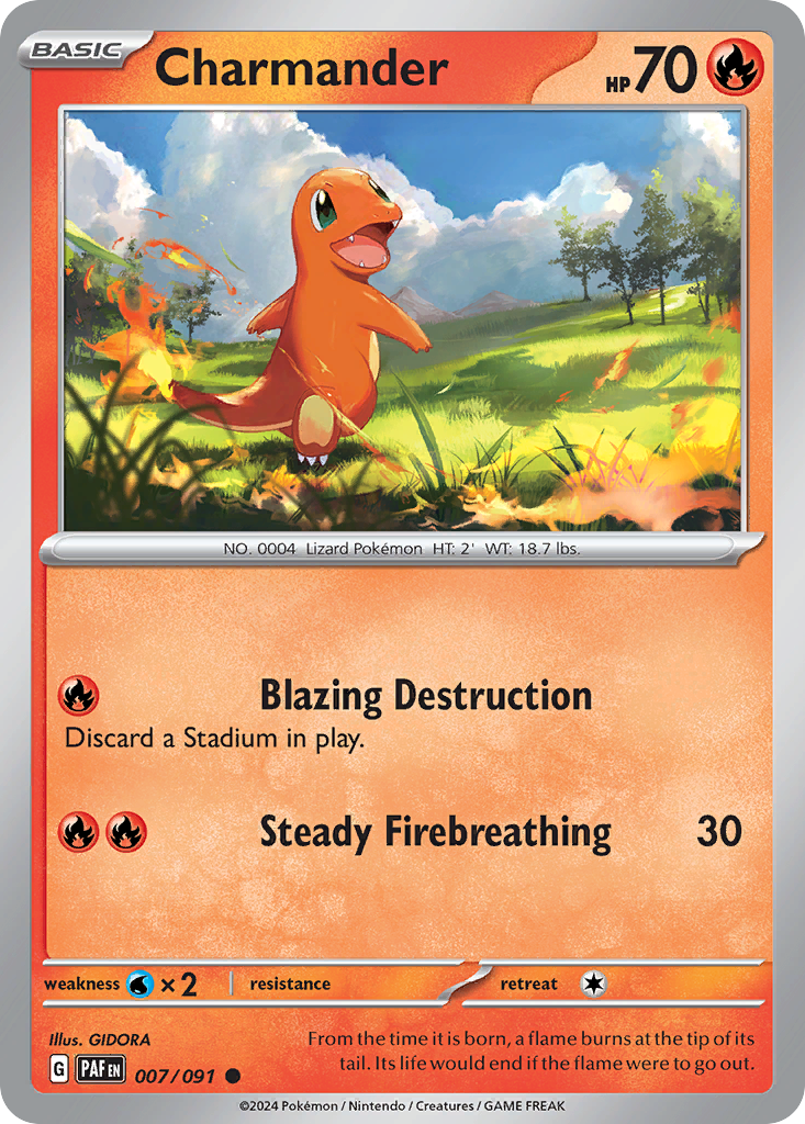 Charmander - Paldean Fates SET-7