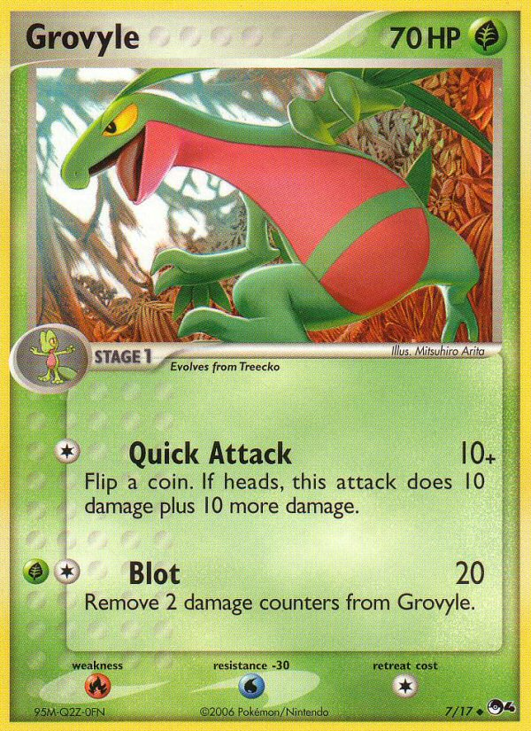 Grovyle - POP Series 4 SET-7