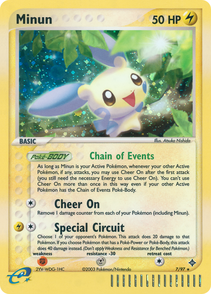 Minun - Dragon SET-7
