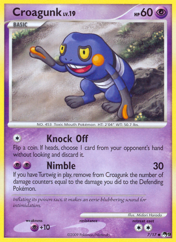 Croagunk - POP Series 9 SET-7