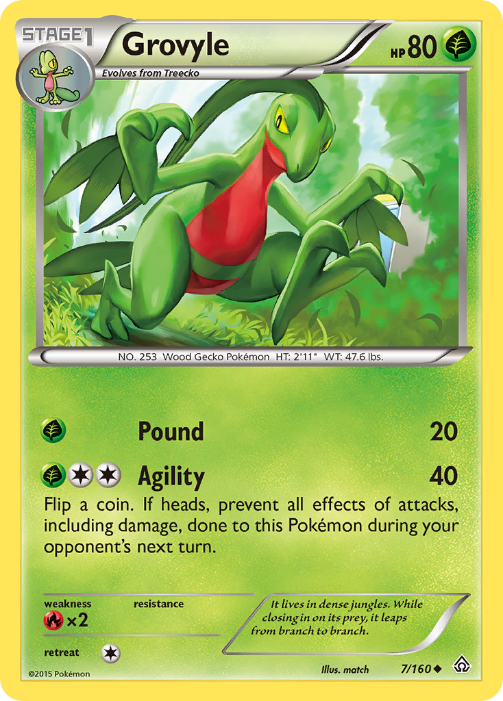 Grovyle - Primal Clash SET-7