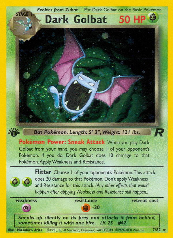 Dark Golbat - Team Rocket SET-7