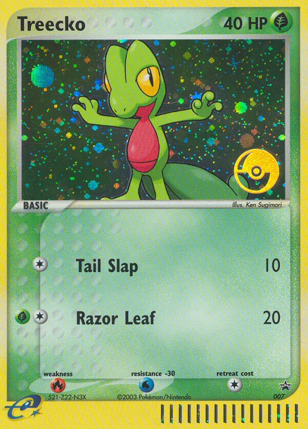 Treecko - Nintendo Black Star Promos SET-7