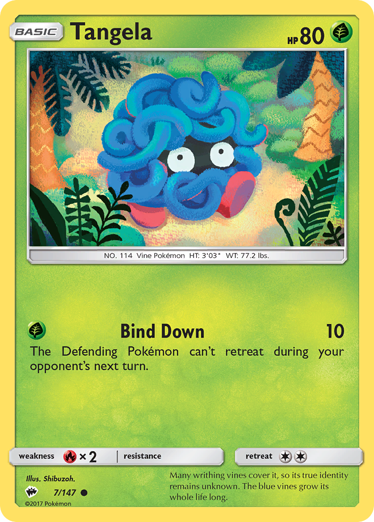 Tangela - Burning Shadows SET-7