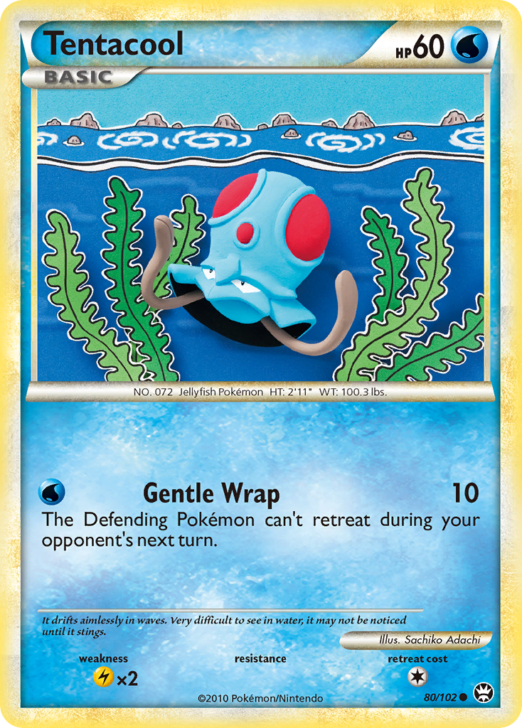 Tentacool - HS Triumphant SET-80