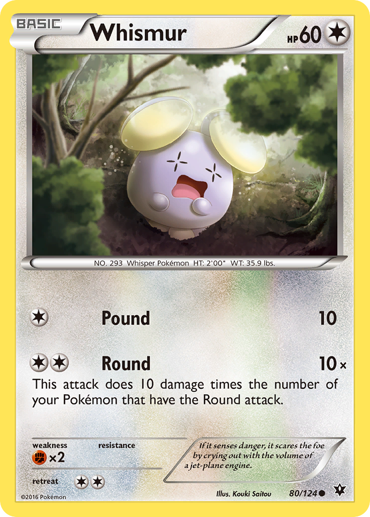 Whismur - Fates Collide SET-80