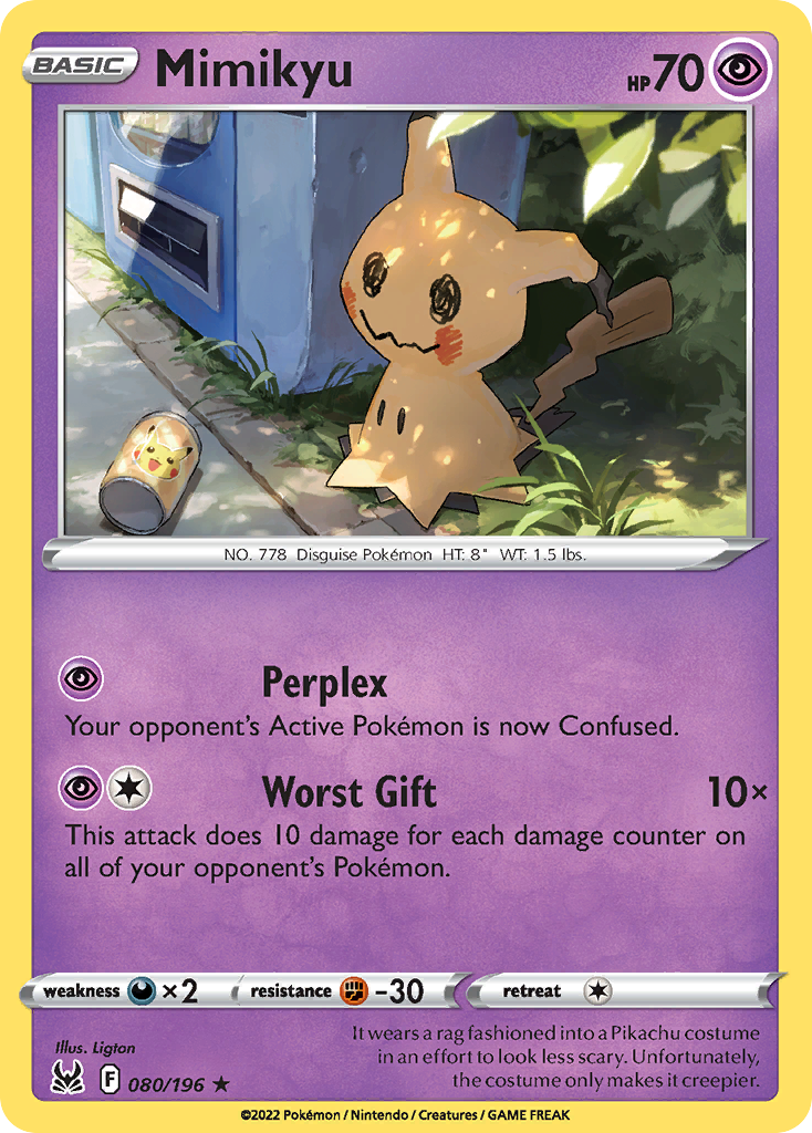 Mimikyu - Lost Origin SET-80