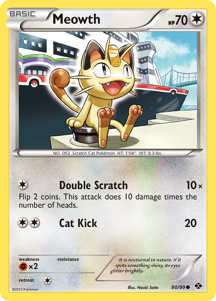 Meowth - Next Destinies SET-80