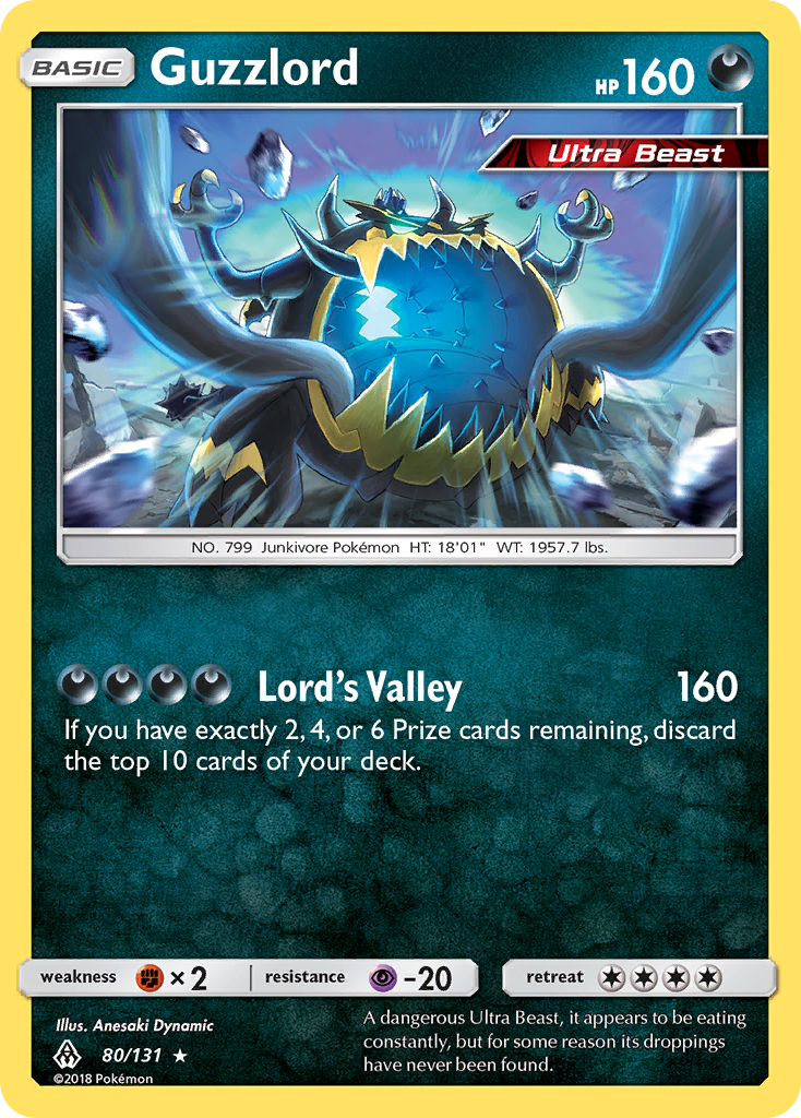 Guzzlord - Forbidden Light SET-80