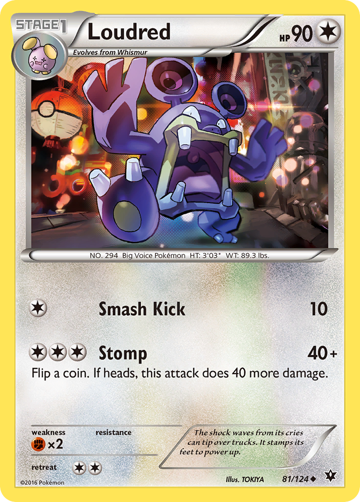 Loudred - Fates Collide SET-81