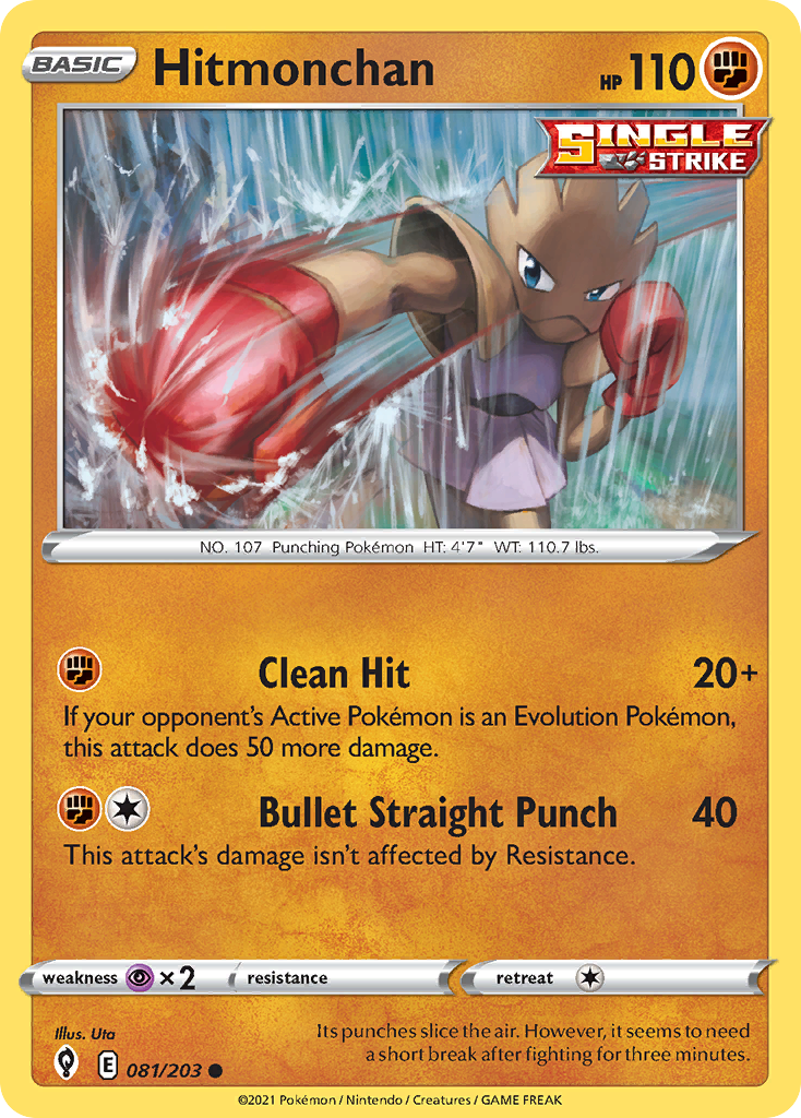 Hitmonchan - Evolving Skies SET-81
