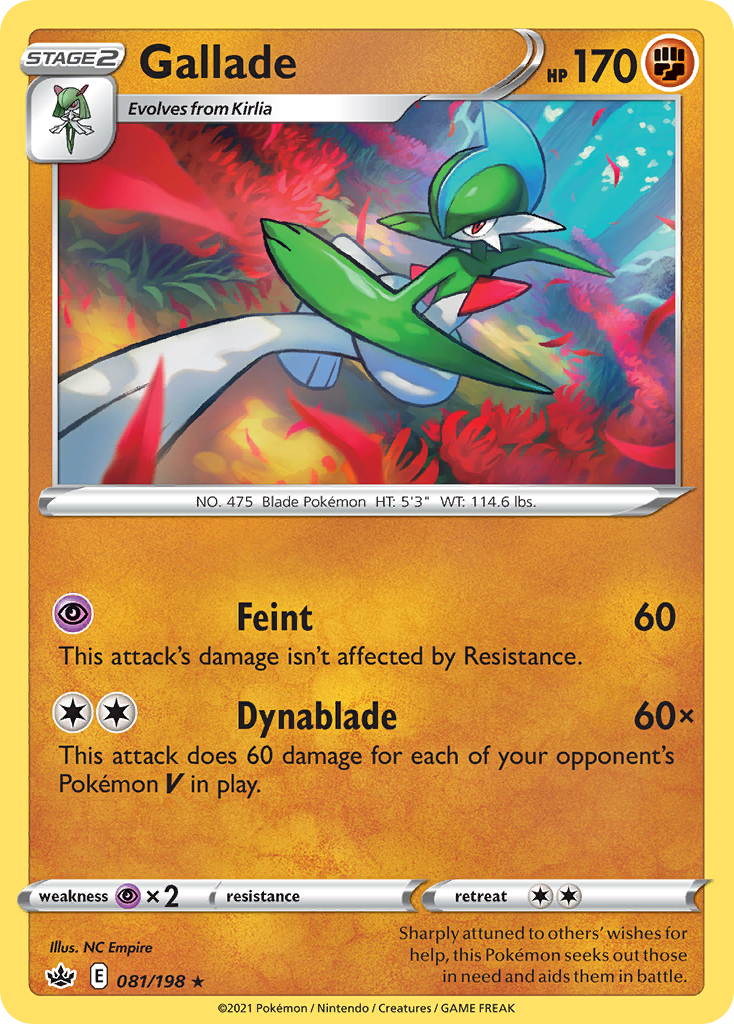 Gallade - Chilling Reign SET-81