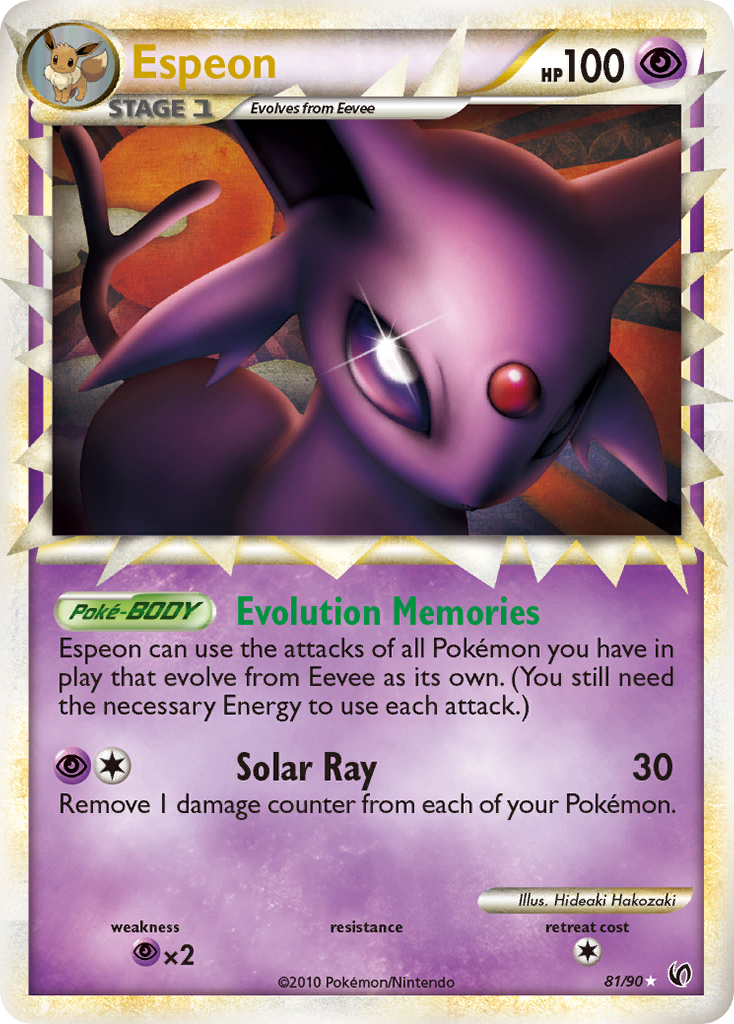 Espeon - HS Undaunted SET-81