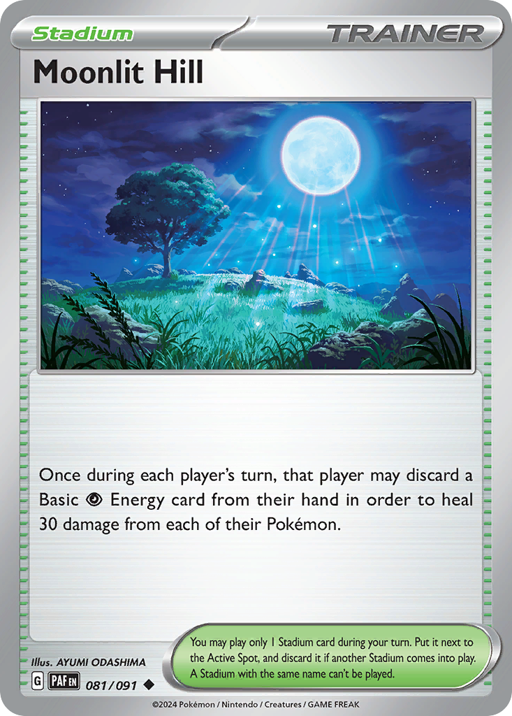 Moonlit Hill - Paldean Fates SET-81