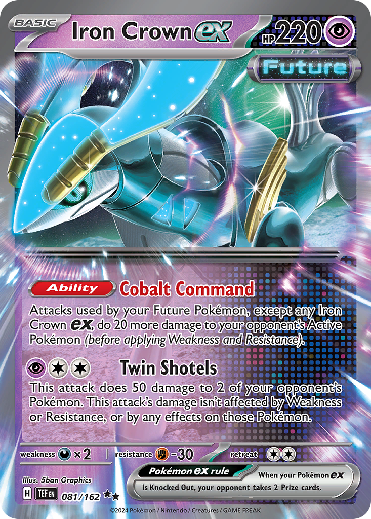 Iron Crown EX - Temporal Forces SET-81