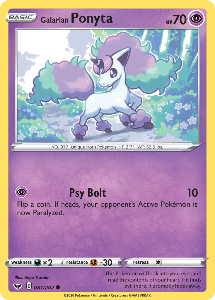 Galarian Ponyta - Sword & Shield SET-81