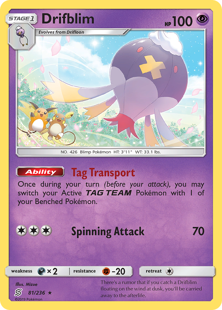 Drifblim - Unified Minds SET-81