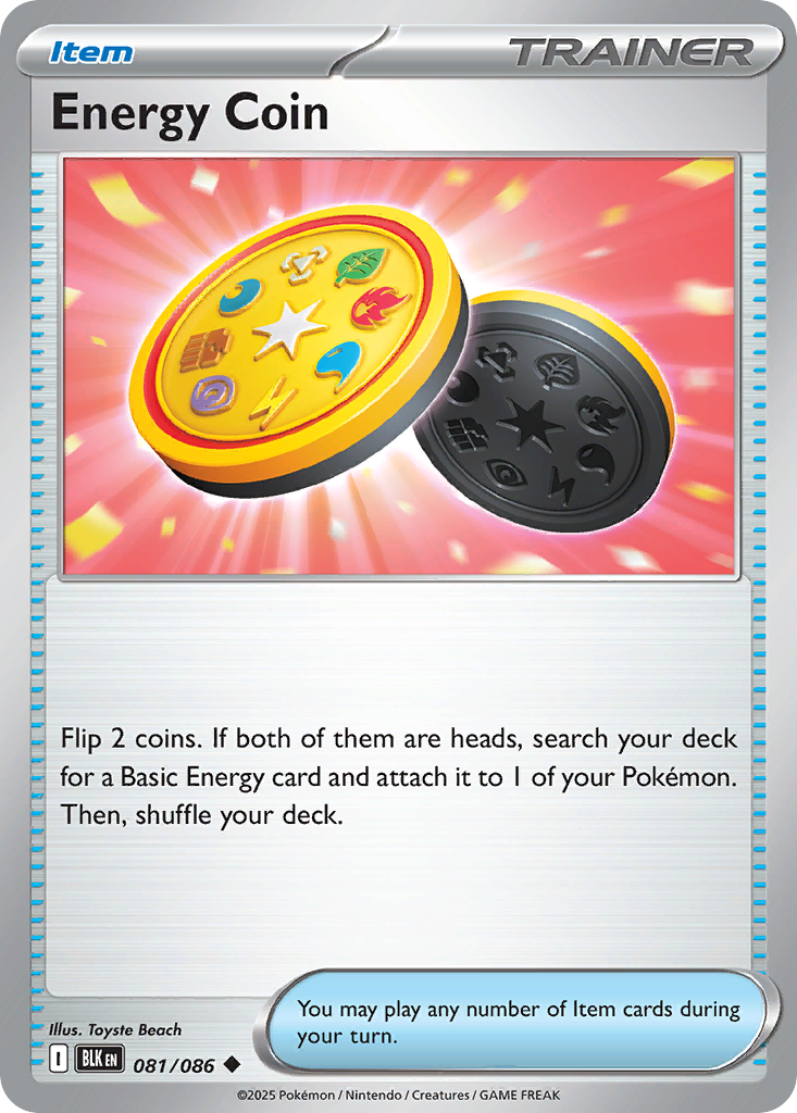 Energy Coin - Black Bolt SET-81