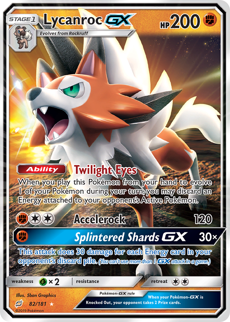 Lycanroc-GX - Team Up SET-82