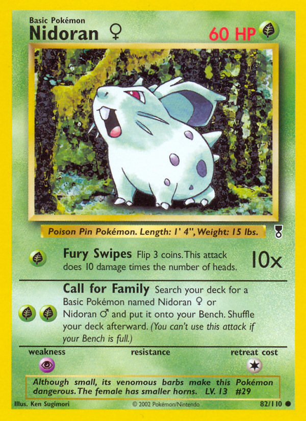 Nidoran ? - Legendary Collection SET-82