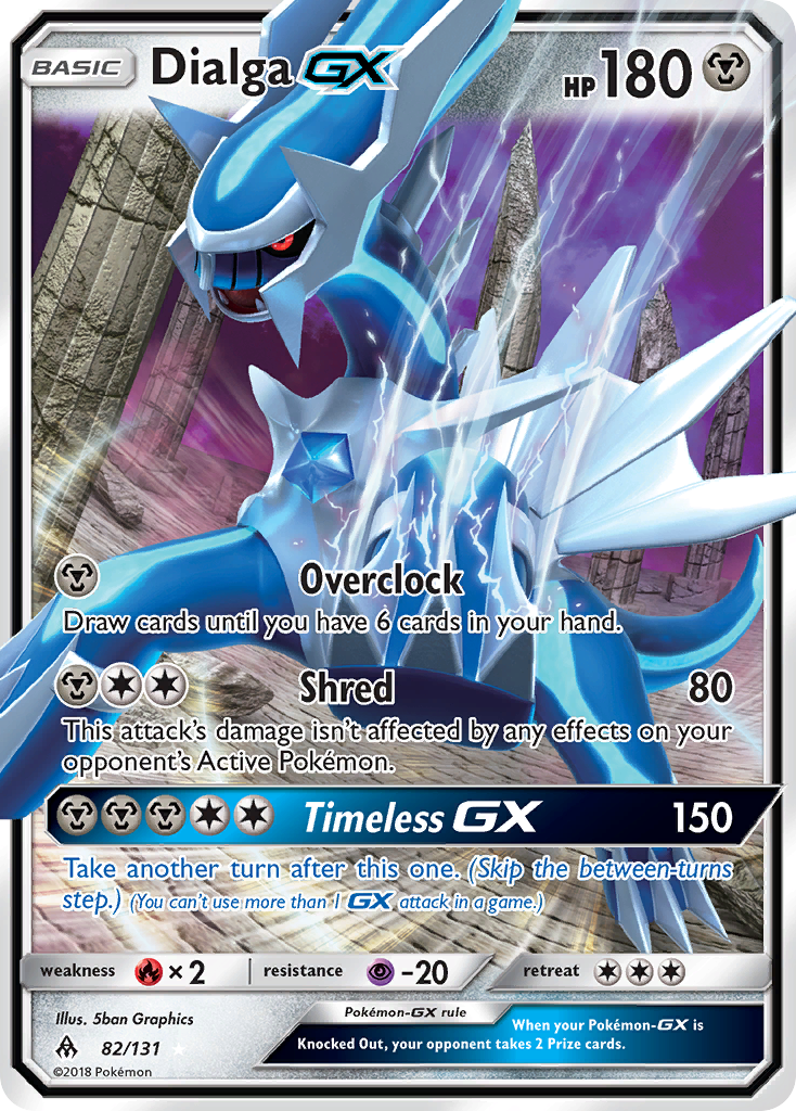 Dialga-GX - Forbidden Light SET-82