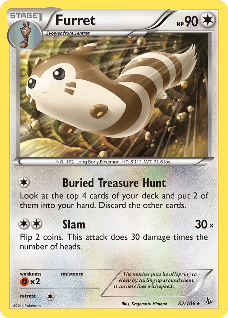 Furret - Flashfire SET-82