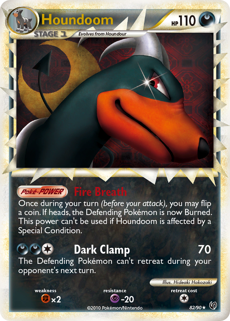 Houndoom - HS Undaunted SET-82
