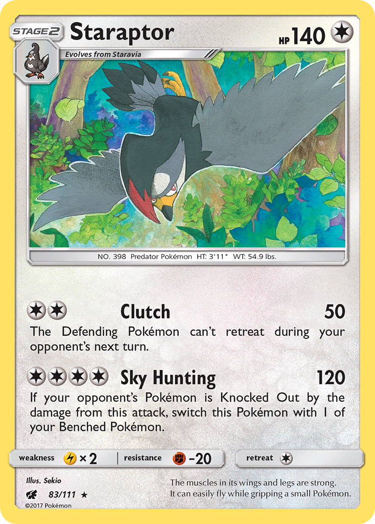 Staraptor - Crimson Invasion SET-83