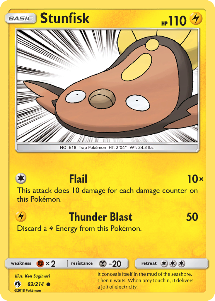 Stunfisk - Lost Thunder SET-83