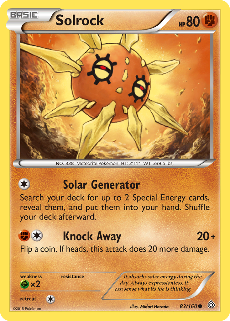 Solrock - Primal Clash SET-83