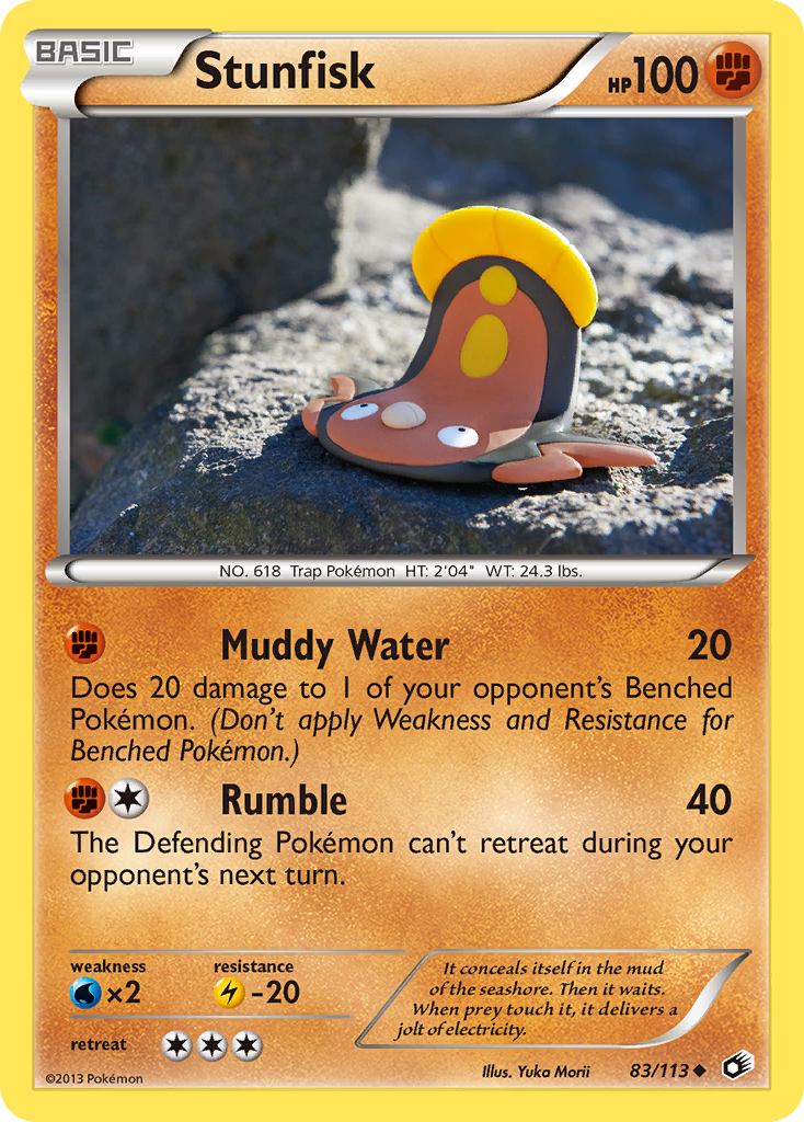 Stunfisk - Legendary Treasures SET-83