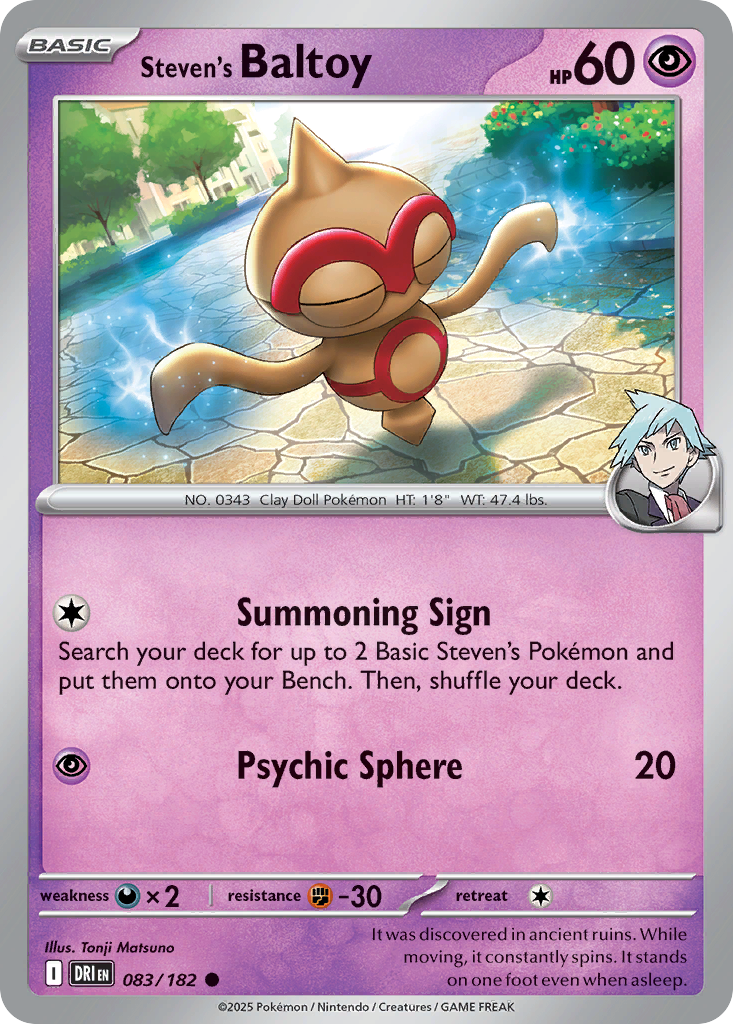 Steven's Baltoy - Destined Rivals SET-83