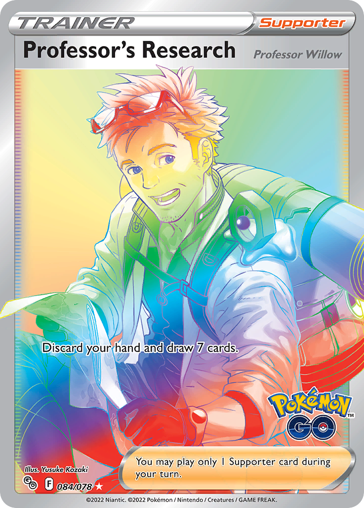 Professor's Research - Pokemon GO SET-84