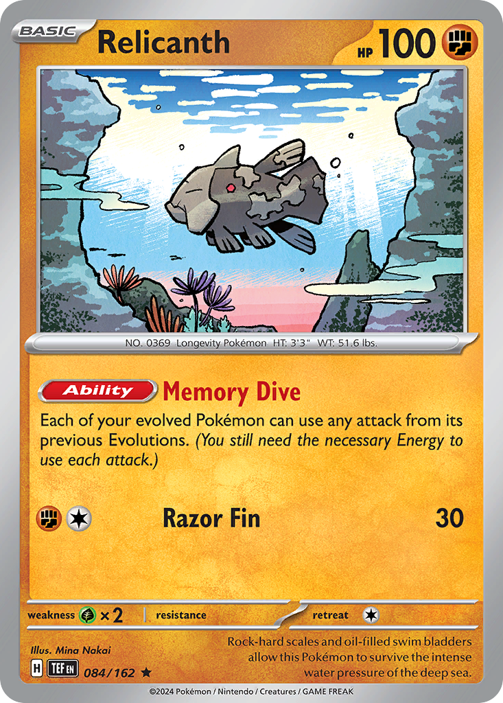 Relicanth - Temporal Forces SET-84