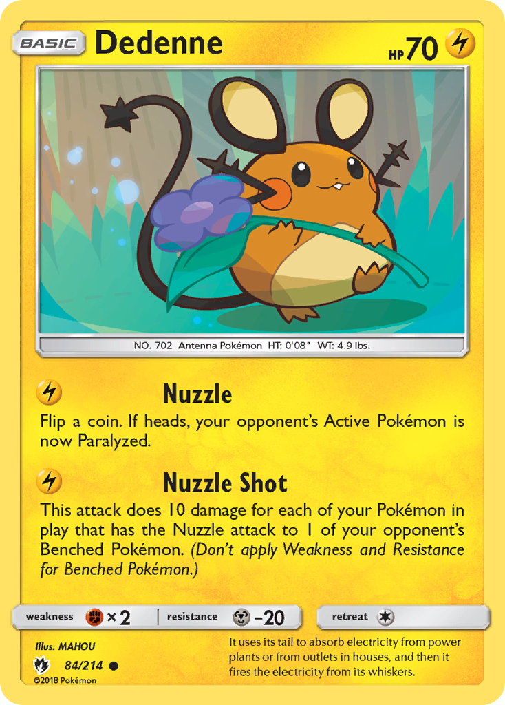 Dedenne - Lost Thunder SET-84