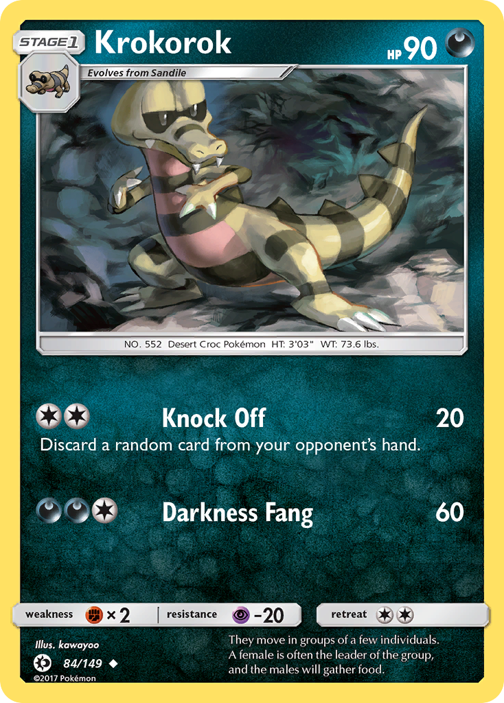 Krokorok - Sun & Moon SET-84