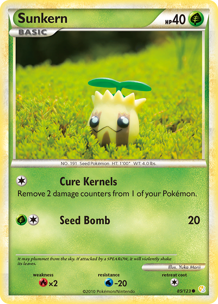 Sunkern - HeartGold & SoulSilver SET-85