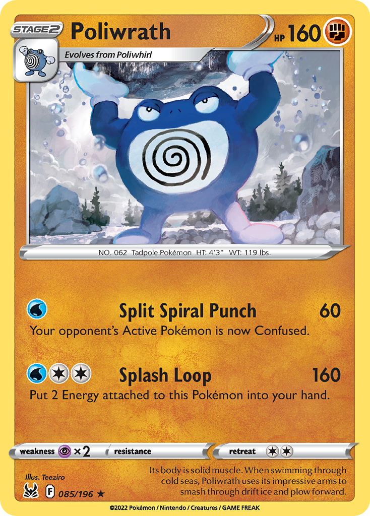 Poliwrath - Lost Origin SET-85