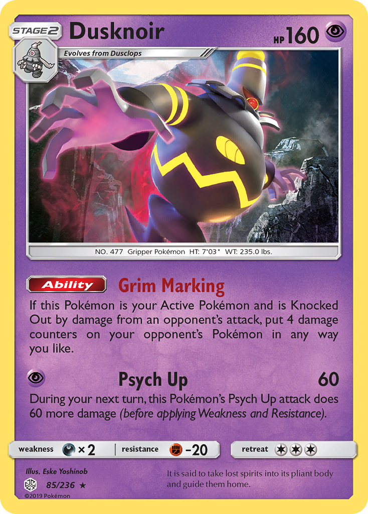 Dusknoir - Cosmic Eclipse SET-85