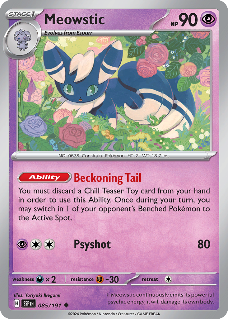 Meowstic - Surging Sparks SET-85