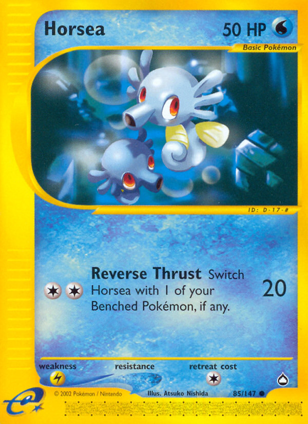 Horsea - Aquapolis SET-85