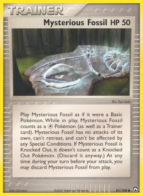 Mysterious Fossil - Power Keepers SET-85