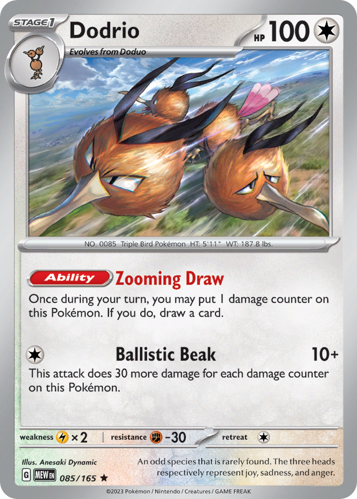 Dodrio - 151 SET-85