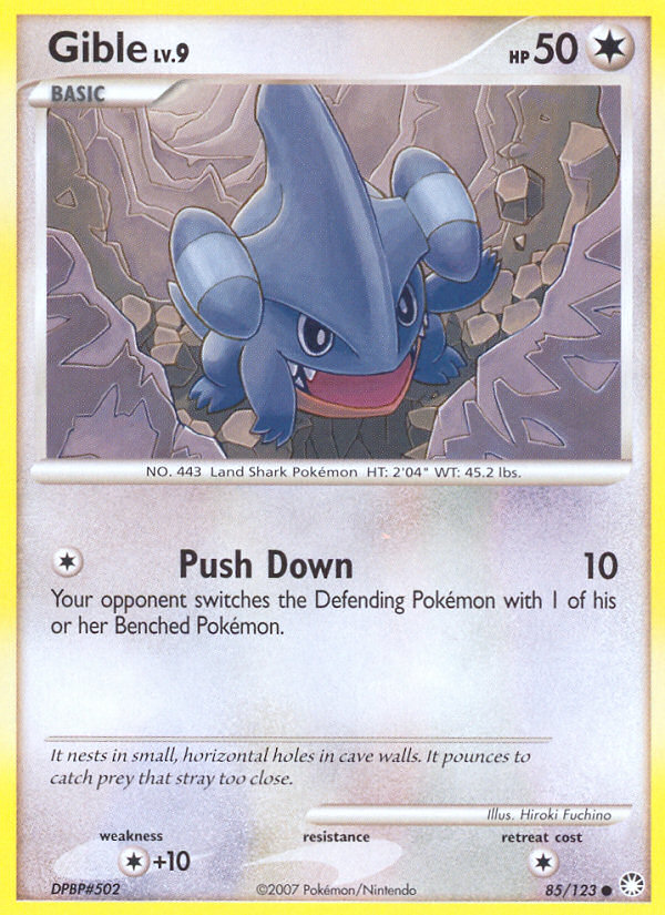 Gible - Mysterious Treasures SET-85