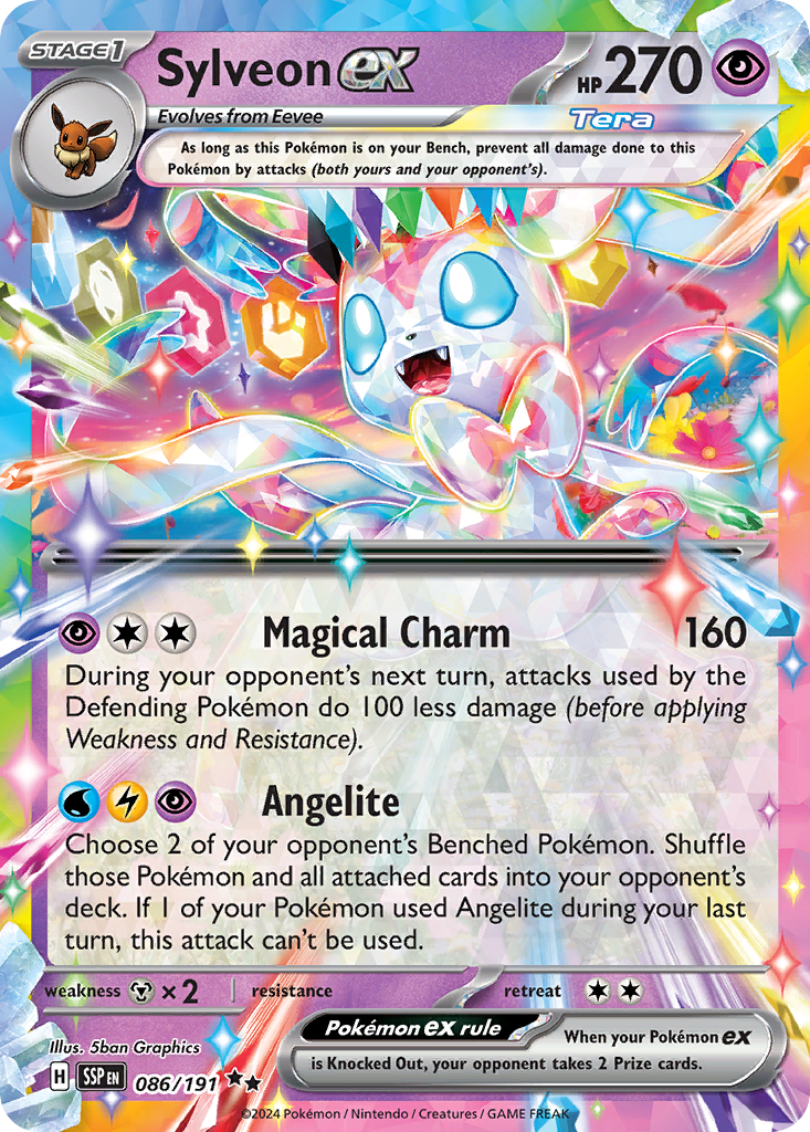 Sylveon EX - Surging Sparks SET-86