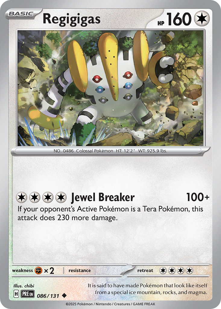Regigigas - Prismatic Evolutions SET-86