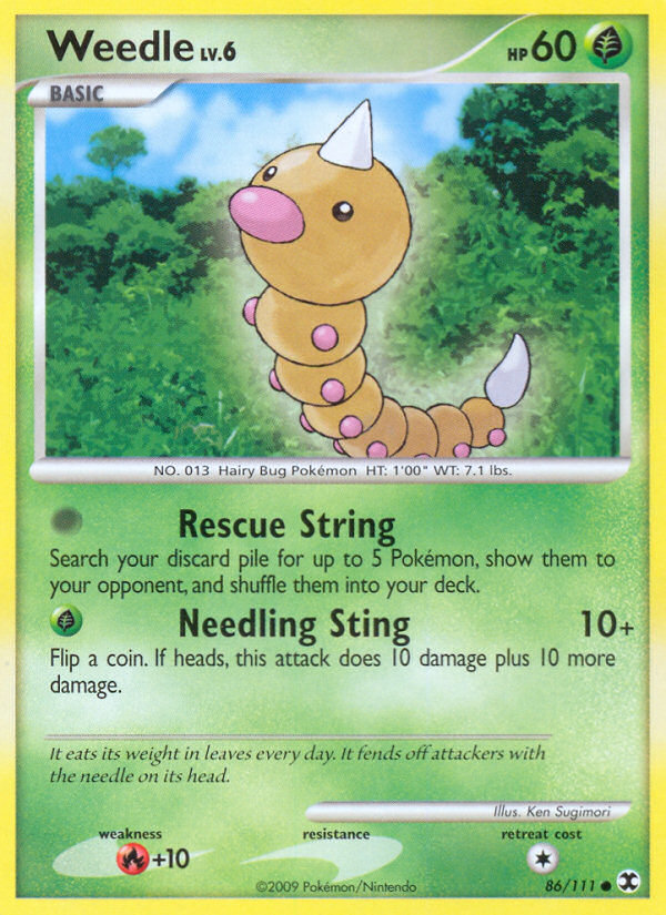 Weedle - Rising Rivals SET-86