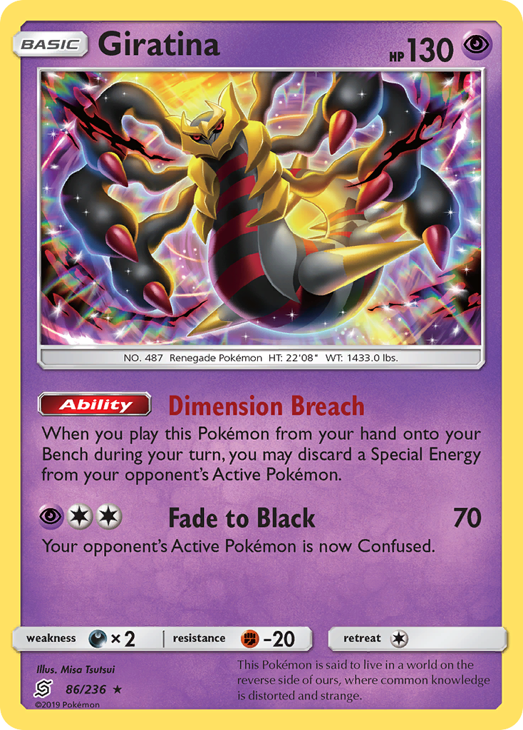 Giratina - Unified Minds SET-86