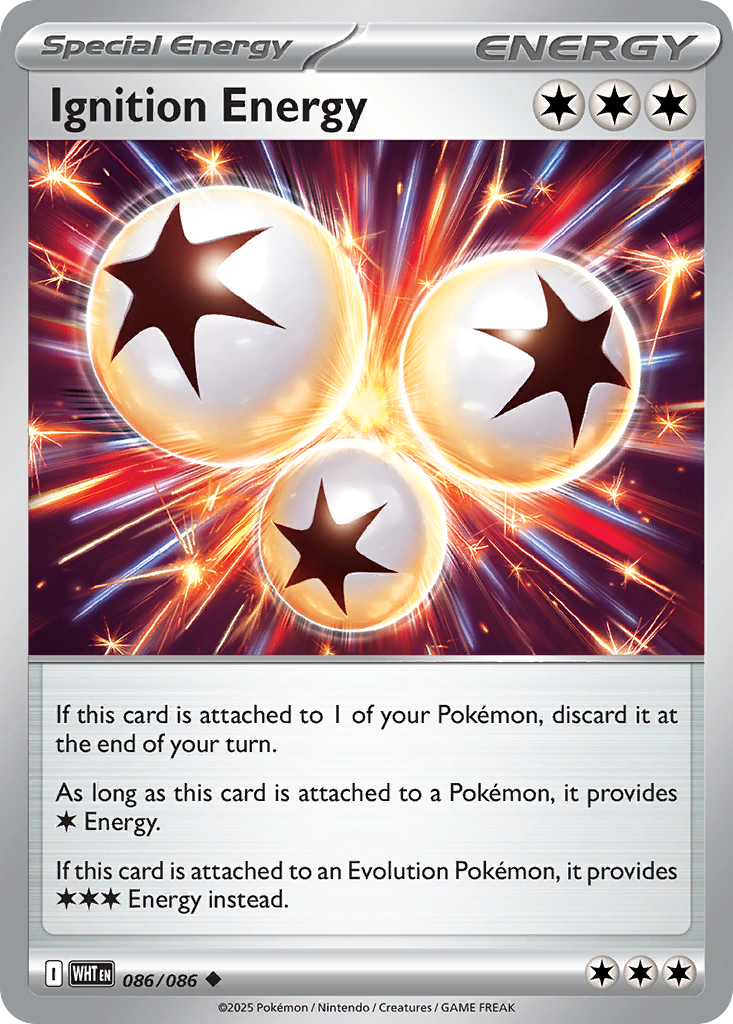 Ignition Energy - White Flare SET-86